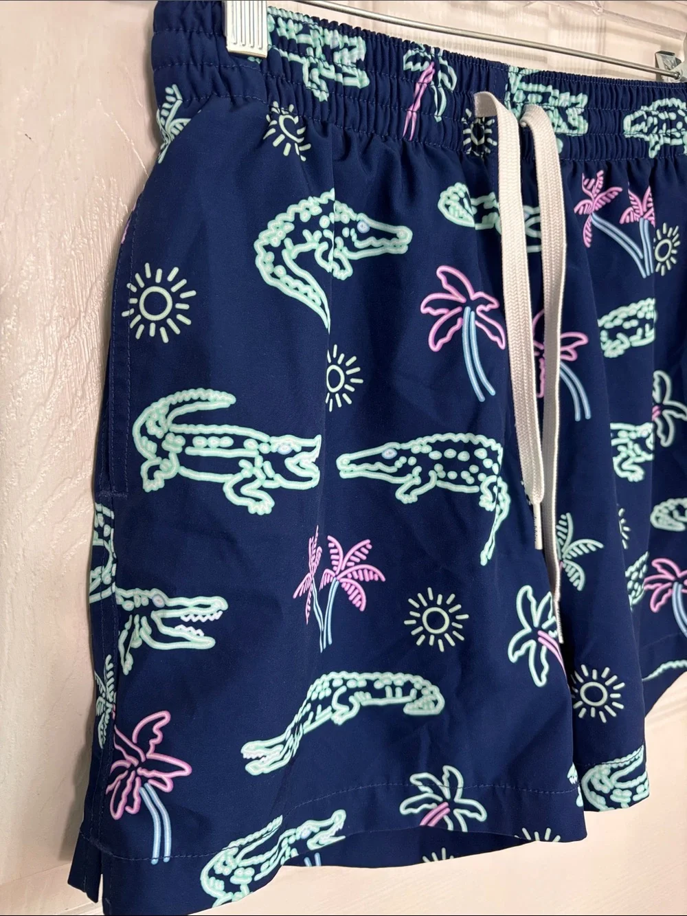 CHUBBIES The Neon Glades Stretch Swim Trunks size XS